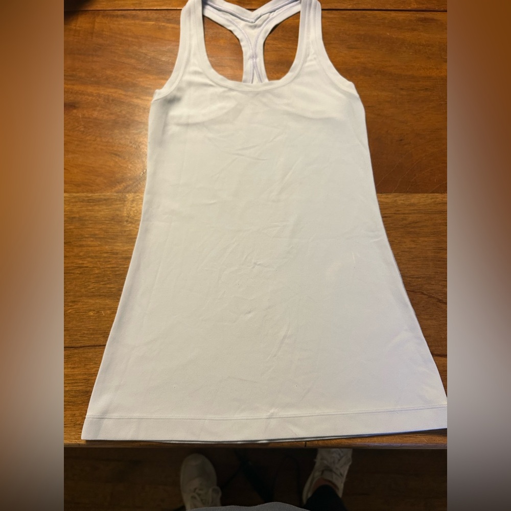 Lululemon Nulu tank-light blue